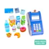Juego de Compras Infantil con POSNET Electrónico, Accesorios y Comida Juego de Compras Infantil con POSNET Electrónico, Accesorios y Comida