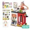 Juego de Supermercado Infantil con Caja Registradora, Scanner y 47 Piezas Juego de Supermercado Infantil con Caja Registradora, Scanner y 47 Piezas