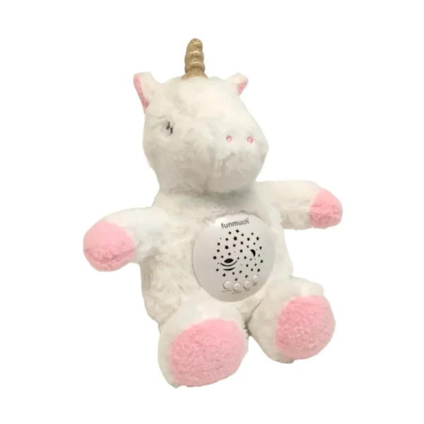 Unicornio 5_1 Unicornio de Peluche con Luces y Sonidos Calmantes