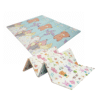 2 Alfombra Antigolpes Bebe Reversible ANIMALES CIELO Y ANIMALES LETRAS 120x180 cm y 0,8 cm Grosor