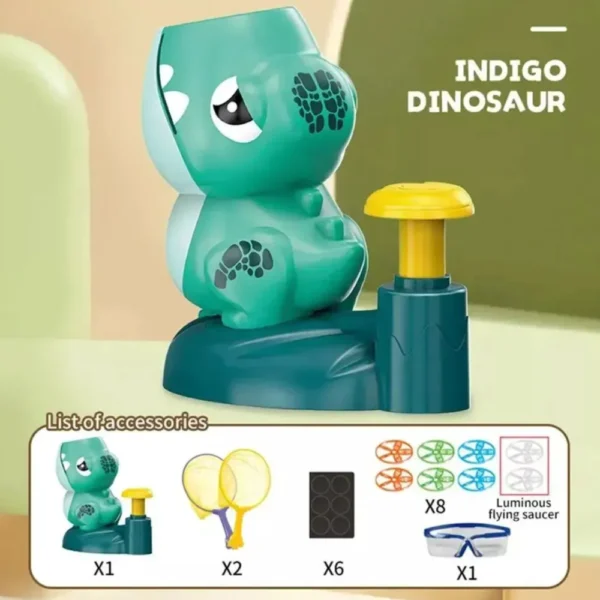 Disco Saurio 7 Discosaurio Lanza Discos