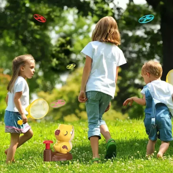 Disco Saurio 8 Discosaurio Lanza Discos