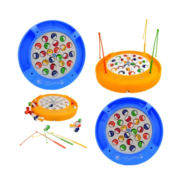 Juego de Mesa de Pesca Interactivo con Cañas de Pescar