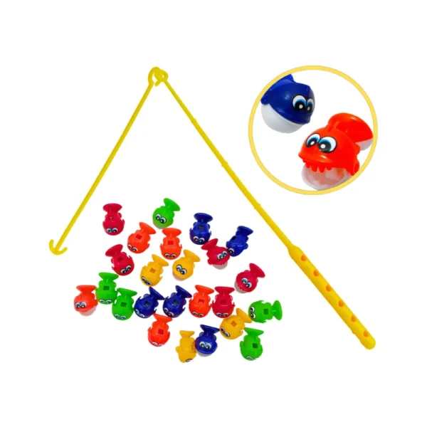 Juego de Mesa de Pesca Interactivo con Cañas de Pescar