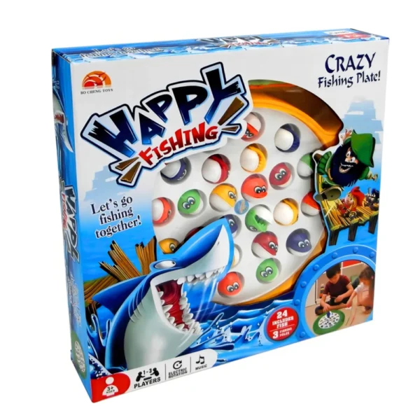 Juego de Mesa de Pesca Interactivo con Cañas de Pescar