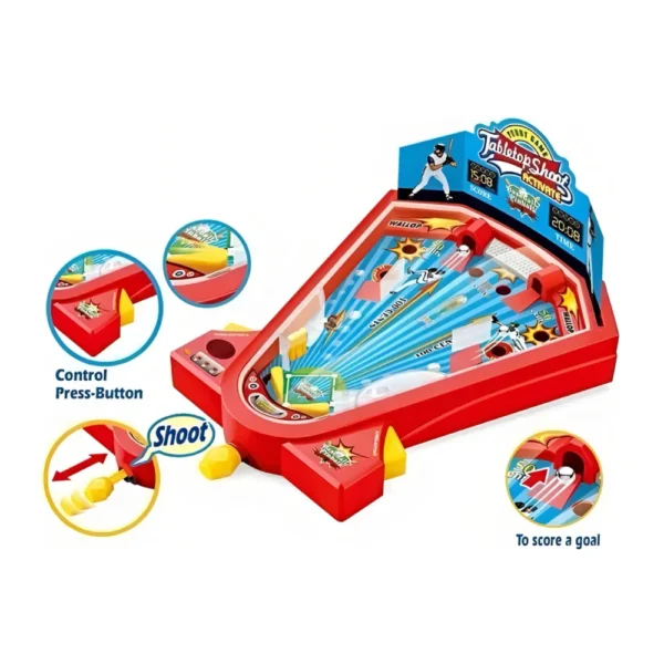 Juego de Mesa Pinball de Béisbol Infantil