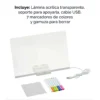 Pizarra Magica para dibujar con LUZ LED
