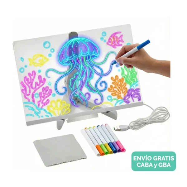Pizarra Magica Juguete con luz led Pizarra Magica Juguete con luz led