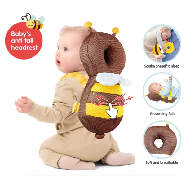 Mochila Protectora de Cabeza para Bebés Calidad Premium