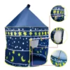 Carpa azul 3 Castillo Carpa de Juguete Infantil Grande Tipo Pelotero Azul