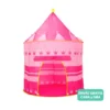 Castillo Carpa de Juguete Infantil Grande Tipo Pelotero Rosa Castillo Carpa de Juguete Infantil Grande Tipo Pelotero Rosa