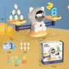 Juego Educativo Matemático con Balanza de Astronauta