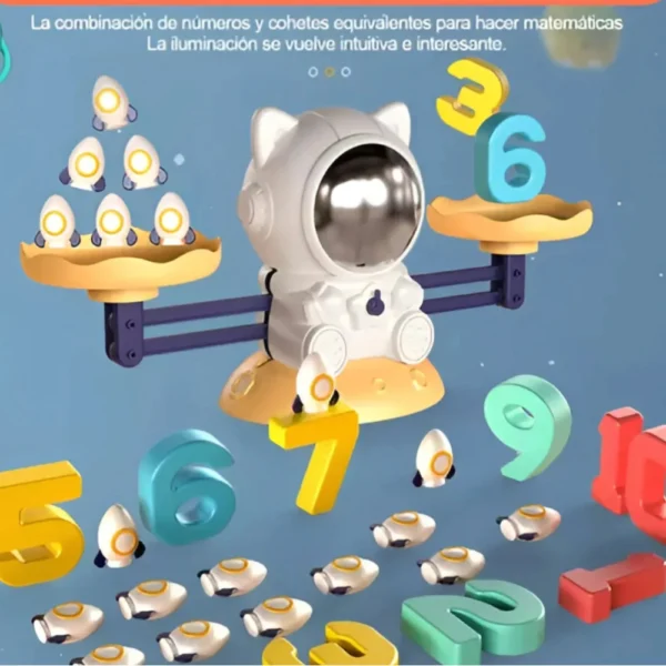 Juguete Educativo Juego De Matematica Equilibrio Balanza