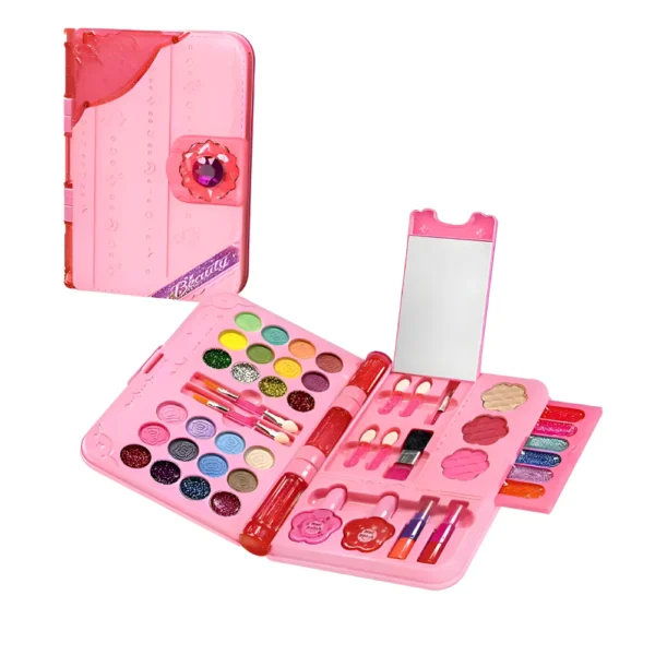 Set de Maquillaje Infantil Tipo Libro con Accesorios Set de Maquillaje Infantil Tipo Libro con Accesorios