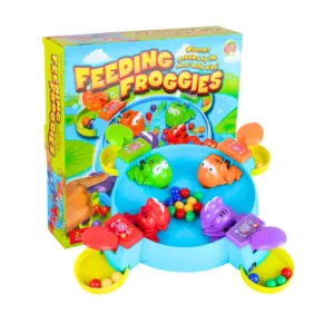 Juego de Mesa Infantil Ranas Glotonas Atrapa Bolitas