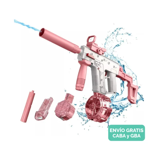 Pistola De Agua Eléctrica a Batería Recargable – Juguete Infantil