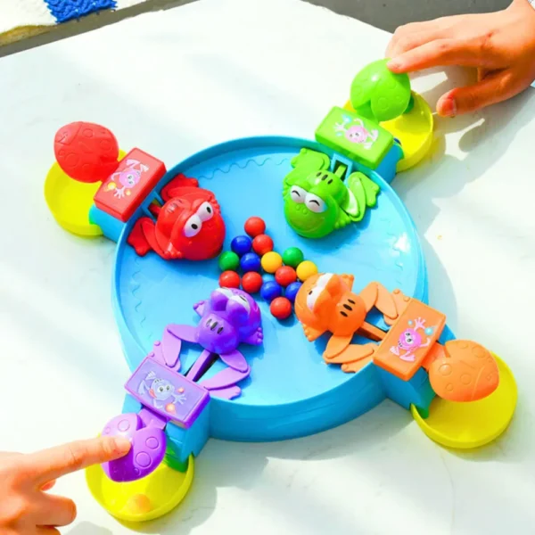 Ranas 8 Juego de Mesa Infantil Ranas Glotonas Atrapa Bolitas