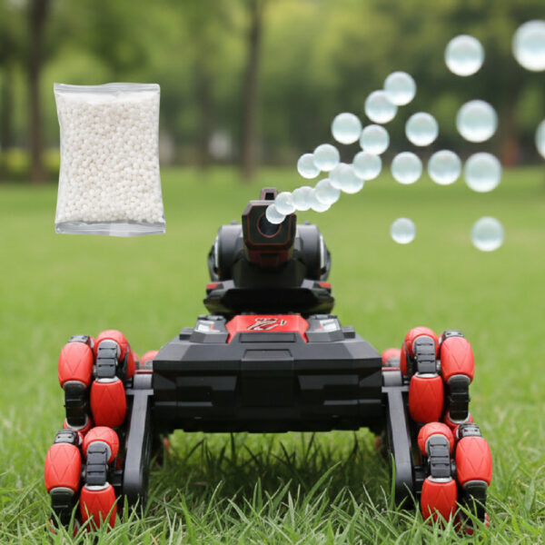 Tanque Con Muñequera Lanza Bolas De Gel Luces Y Spray Agua Rojo Tanque Tanque Con Muñequera Lanza Bolas De Gel Luces Y Spray Agua Rojo Tanque