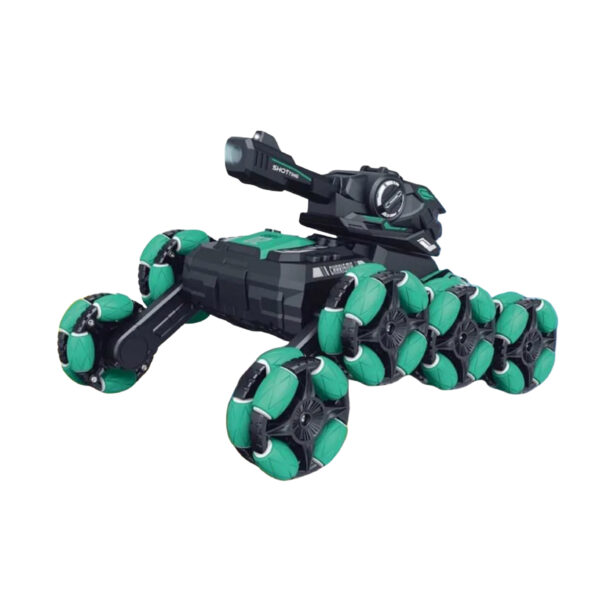 Tanque Con Muñequera Lanza Bolas De Gel Luces Y Spray Agua Verde Tanque Tanque Con Muñequera Lanza Bolas De Gel Luces Y Spray Agua Verde Tanque