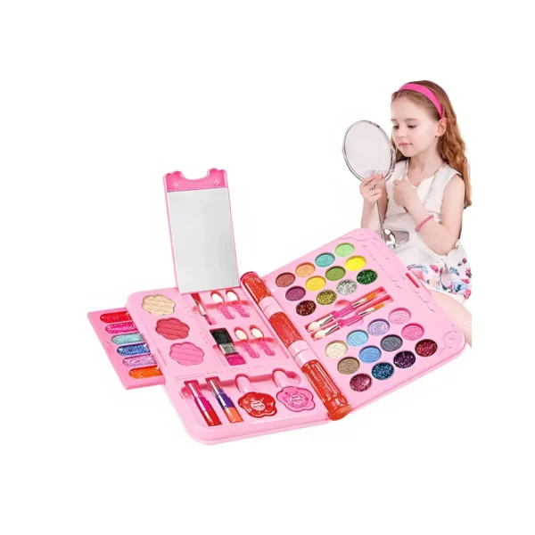 Set de Maquillaje Infantil Tipo Libro con Accesorios