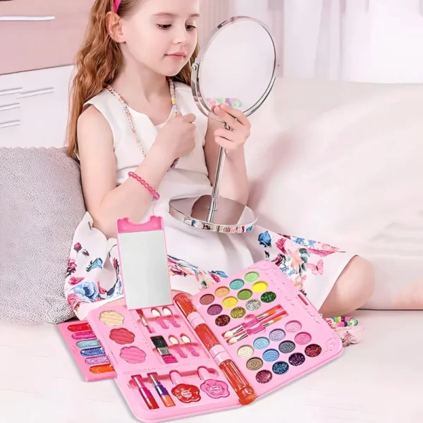 Set de Maquillaje Infantil Tipo Libro con Accesorios