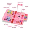 Set de Maquillaje Infantil Tipo Libro con Accesorios