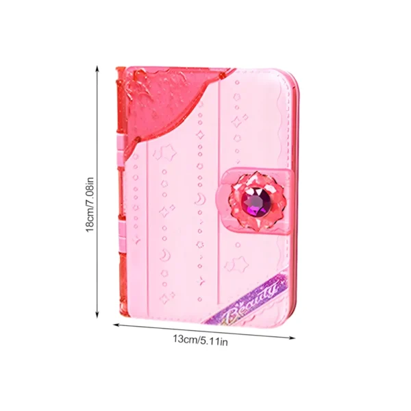 Set de Maquillaje Infantil Tipo Libro con Accesorios