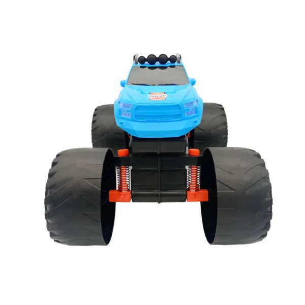 Monster Truck 6x6 a Fricción con Amortiguación Juguete Off Road Azul Monster Truck 6x6 a Fricción con Amortiguación Juguete Off Road Azul