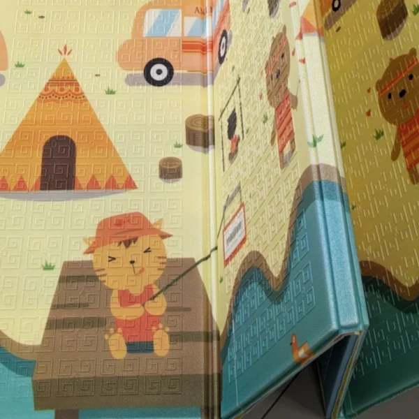 Alfombra antigolpes para bebes de jirafas Alfombra antigolpes para bebes de jirafas