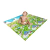 PP08 CIUDAD ANIMALES 5 Alfombra Antigolpes Bebe Reversible CIUDAD y ANIMALES 150x180 cm y 0,8 cm Grosor