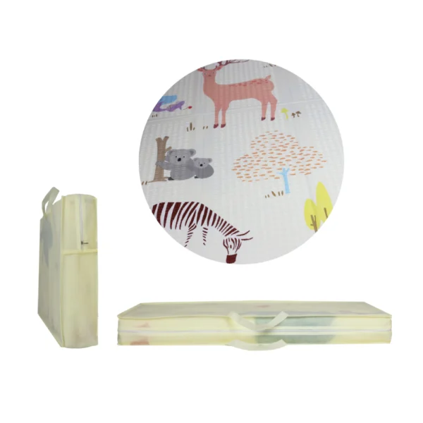 PP08 GATOS Y ANIMALES 4 Alfombra Antigolpes Bebe Reversible GATOS- ANIMALES VARIOS 150x180 cm y 0,8 cm Grosor