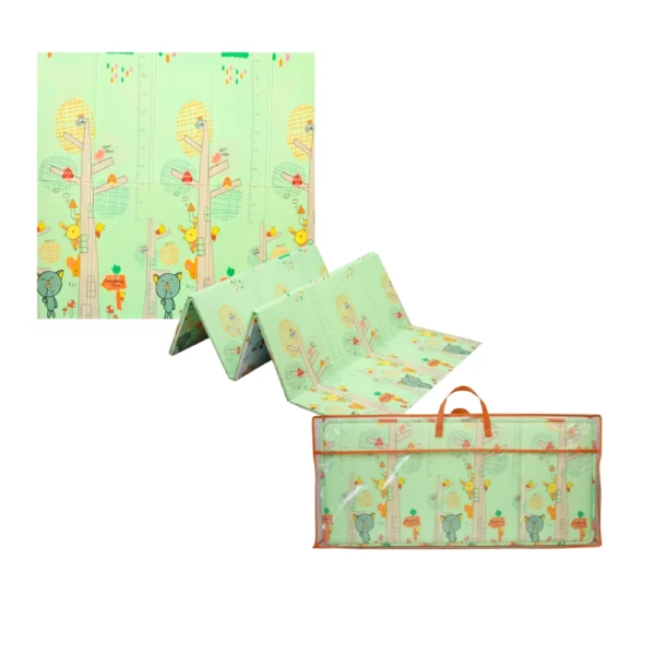 PP08 GATOS Y ANIMALES 6 Alfombra Antigolpes Bebe Reversible GATOS- ANIMALES VARIOS 150x180 cm y 0,8 cm Grosor