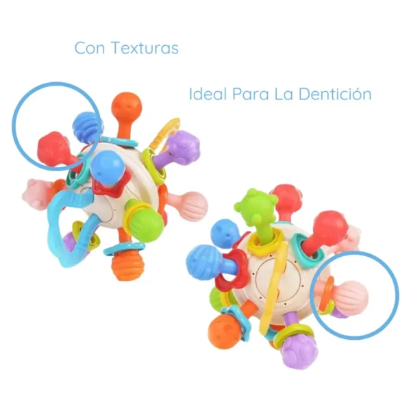 Kit “Primeros Juegos”: Gimnasio, Alfombra Antigolpes y Mordillo Sensorial