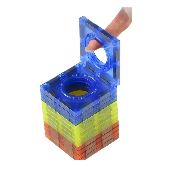 Bloques Magnéticos 68 Piezas Tobogán 3D con Stickers