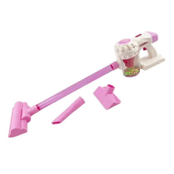 Aspiradora de Juguete 3 en 1 con Luz, Sonido y Accesorios