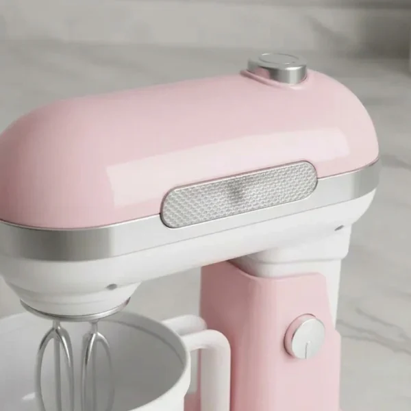 Batidora De Juguete Rosa con Luz, Movimiento y Accesorios