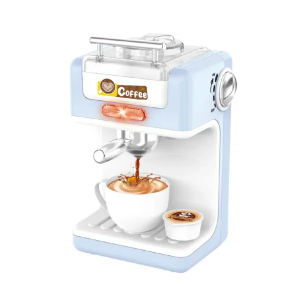 Set Electrodomésticos Celeste 4 Piezas con Luz, Sonido y accesorios