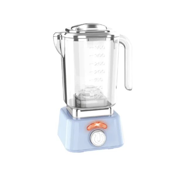 Set Electrodomésticos Celeste 4 Piezas con Luz, Sonido y accesorios