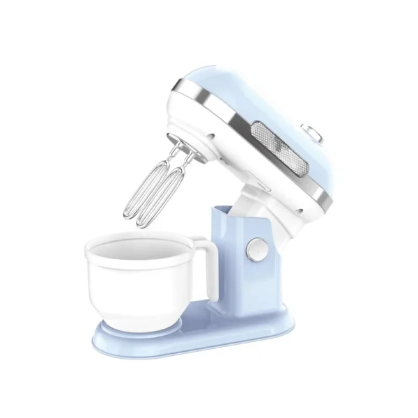 Set Electrodomésticos Celeste 4 Piezas con Luz, Sonido y accesorios