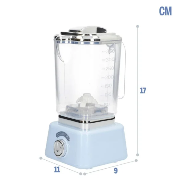 Licuadora de Juguete Celeste con Luz y Movimiento realista