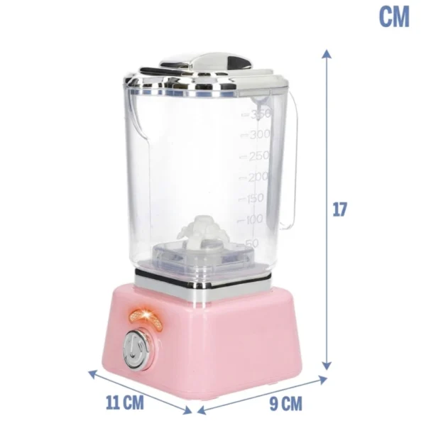 Licuadora de Juguete Rosa con Luz y Movimiento realista