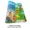 Alfombra Didáctica Bebe Reversible OCEANO - BOSQUE 180×150 cm y 0,5 cm Grosor