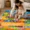 Alfombra Didáctica Bebe Reversible DINOSAURIOS - ABECEDARIO 200×180 cm y 0,5 cm Grosor