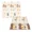 Alfombra Antigolpes Bebe Reversible OSOS-HUELLAS 200×180 cm y 1 cm Grosor