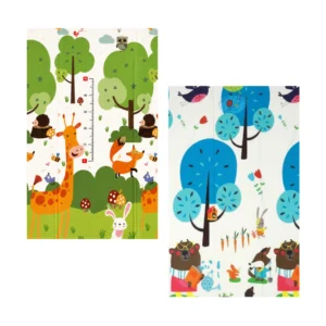 Alfombra Antigolpes Bebe Reversible OSA LEYENDO- JIRAFA 180×120 cm y 0,8 cm Grosor