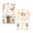 Alfombra Antigolpes Bebe Reversible OSOS-HUELLAS 180×120 cm y 0,8 cm Grosor
