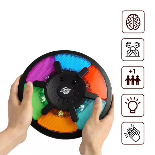 Juego de Memoria Memory Game 6 Colores con Luz y Sonido