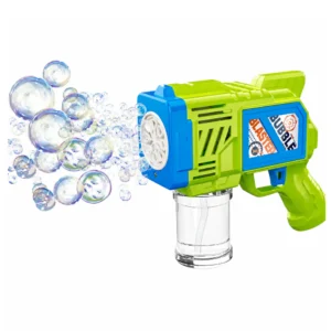 Pistola Lanza Burbujas Automática Con Luz y Sonido