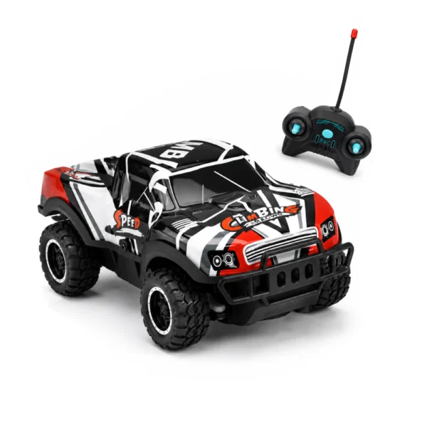 Auto 4x4 a Control Remoto Todoterreno con Luces LED