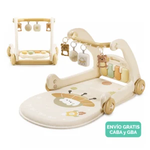 Gimnasio Andador 2 en 1  para bebés con luz y sonidos